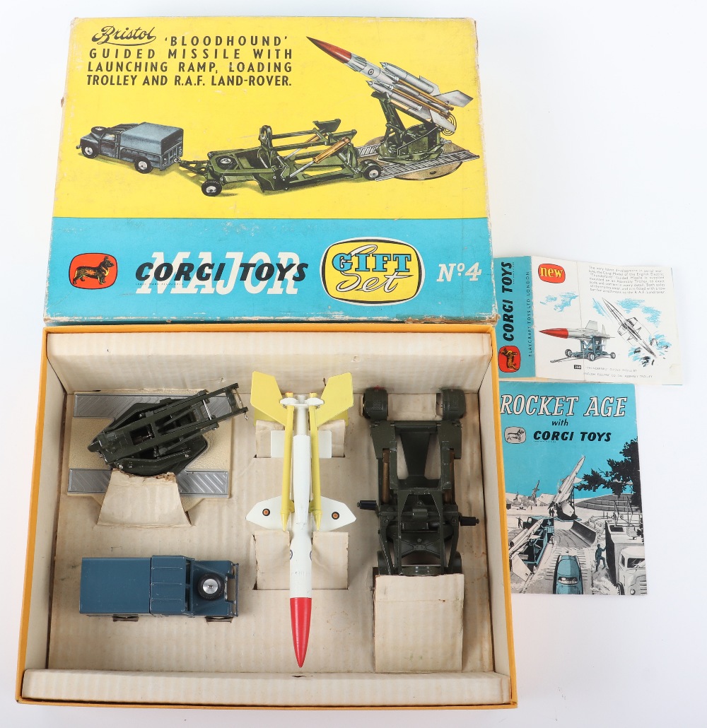 Corgi Major Toys Gift Set No 4 Bristol ‘Bloodhound’ guided missile with launching Ramp, Loading Trol - Image 2 of 4