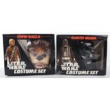 Two Vintage Boxed Acamas Toys Star Wars Costume Sets