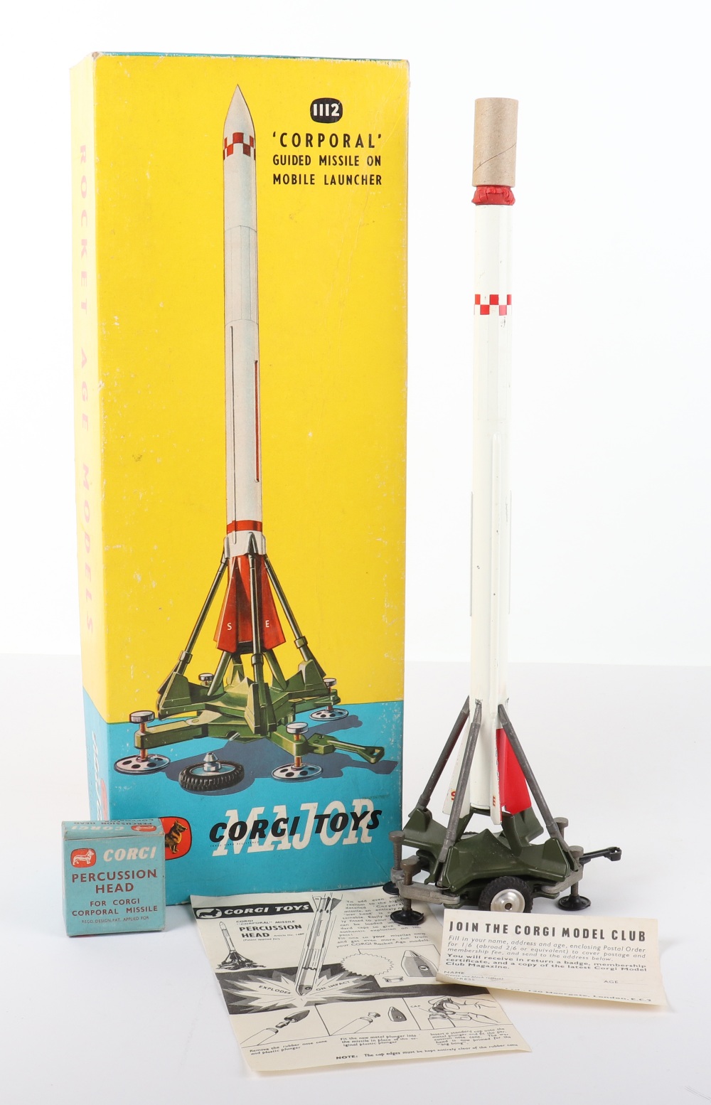 Corgi Major Toys Boxed 1112 ‘Corporal’ Guided Missile on Mobile Launcher - Image 2 of 3