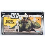 Boxed Kenner Star Wars Patrol Dewback Figure