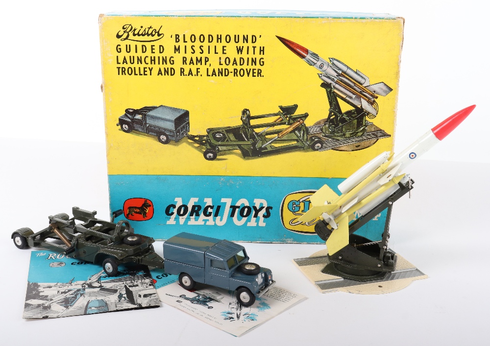 Corgi Major Toys Gift Set No 4 Bristol ‘Bloodhound’ guided missile with launching Ramp, Loading Trol - Image 4 of 4