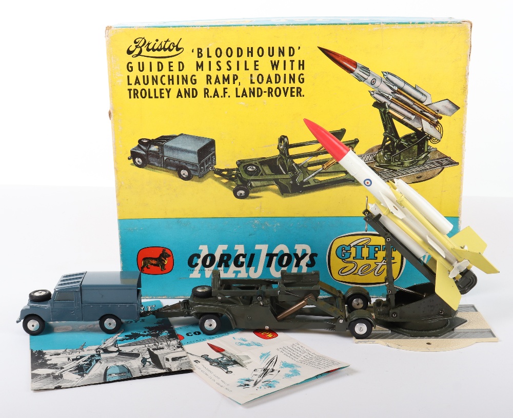 Corgi Major Toys Gift Set No 4 Bristol ‘Bloodhound’ guided missile with launching Ramp, Loading Trol - Image 3 of 4