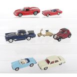 Five Mercury (Italy) Unboxed Cars