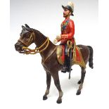 Heyde King George V, mounted