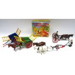 Britains two 5F Tumbrel Cart