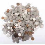 A quantity of post 1947 coinage