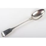 A heavy quality basting spoon, Joseph & Albert Savory, London 1835