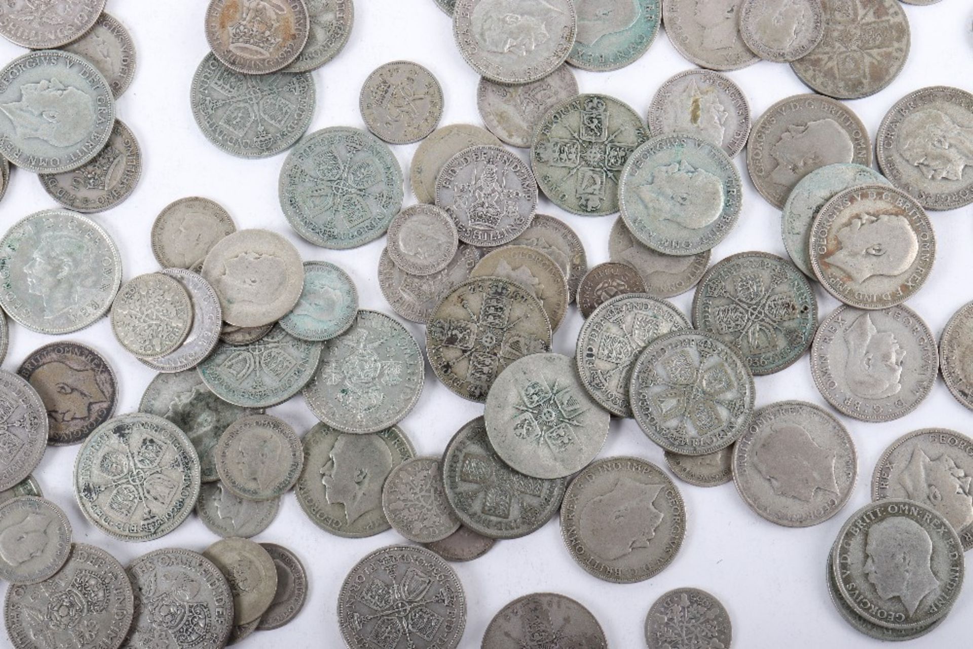 A quantity of pre 1947 coinage - Bild 2 aus 3