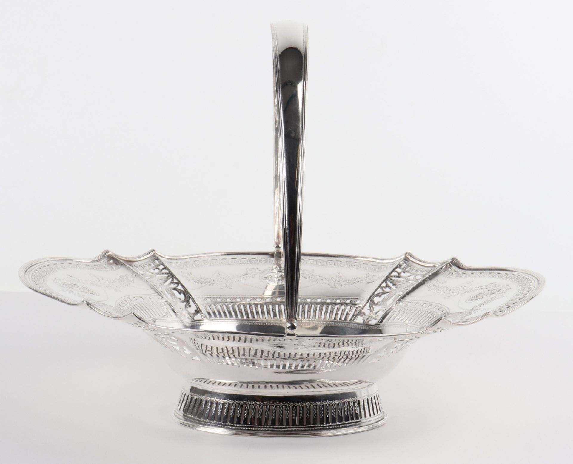 An Irish silver basket, Joseph Jackson, Dublin 1800