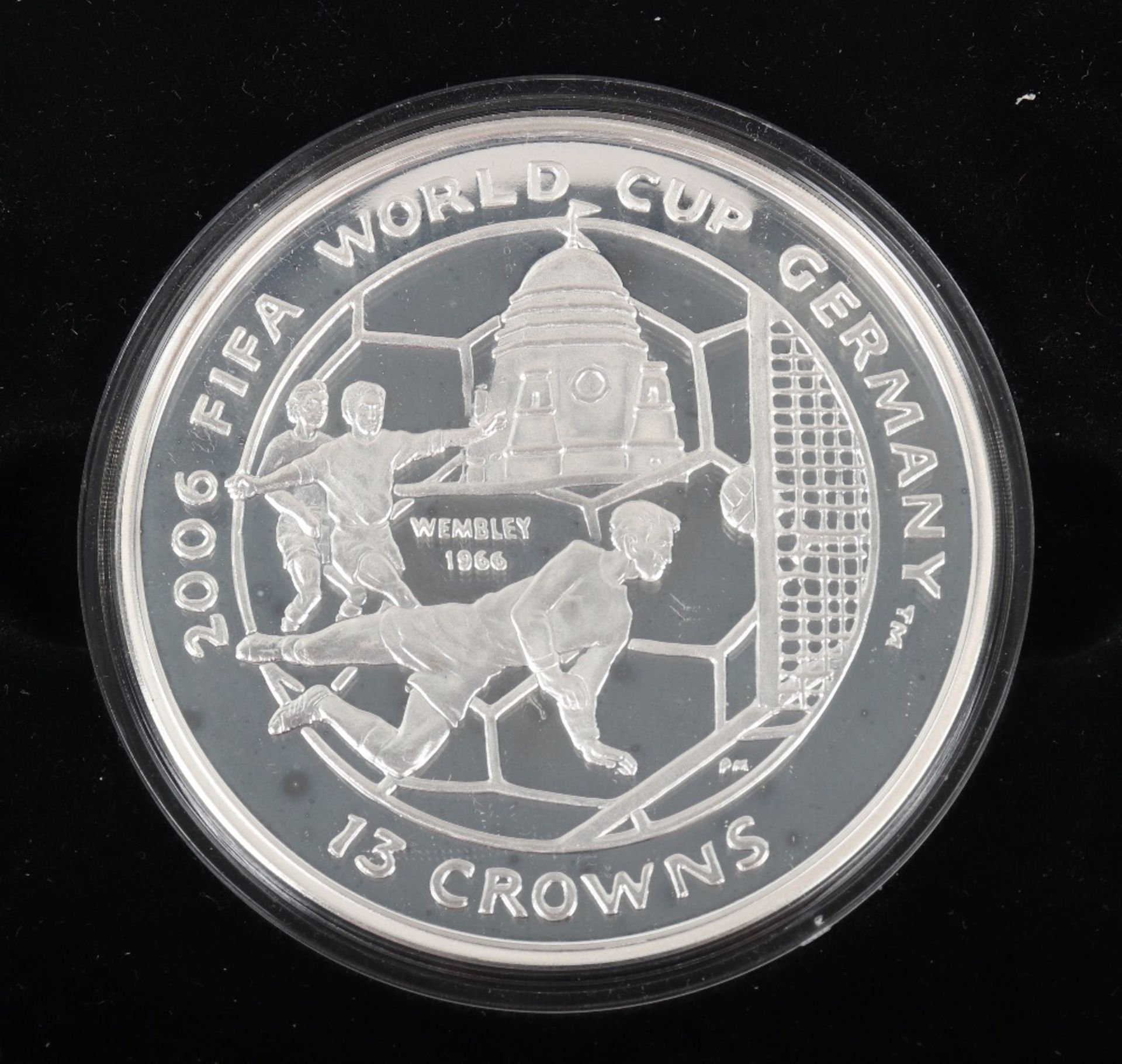 Isle of Man 2004, ‘2006 World Cup Germany’ 13 Crowns - Bild 2 aus 3