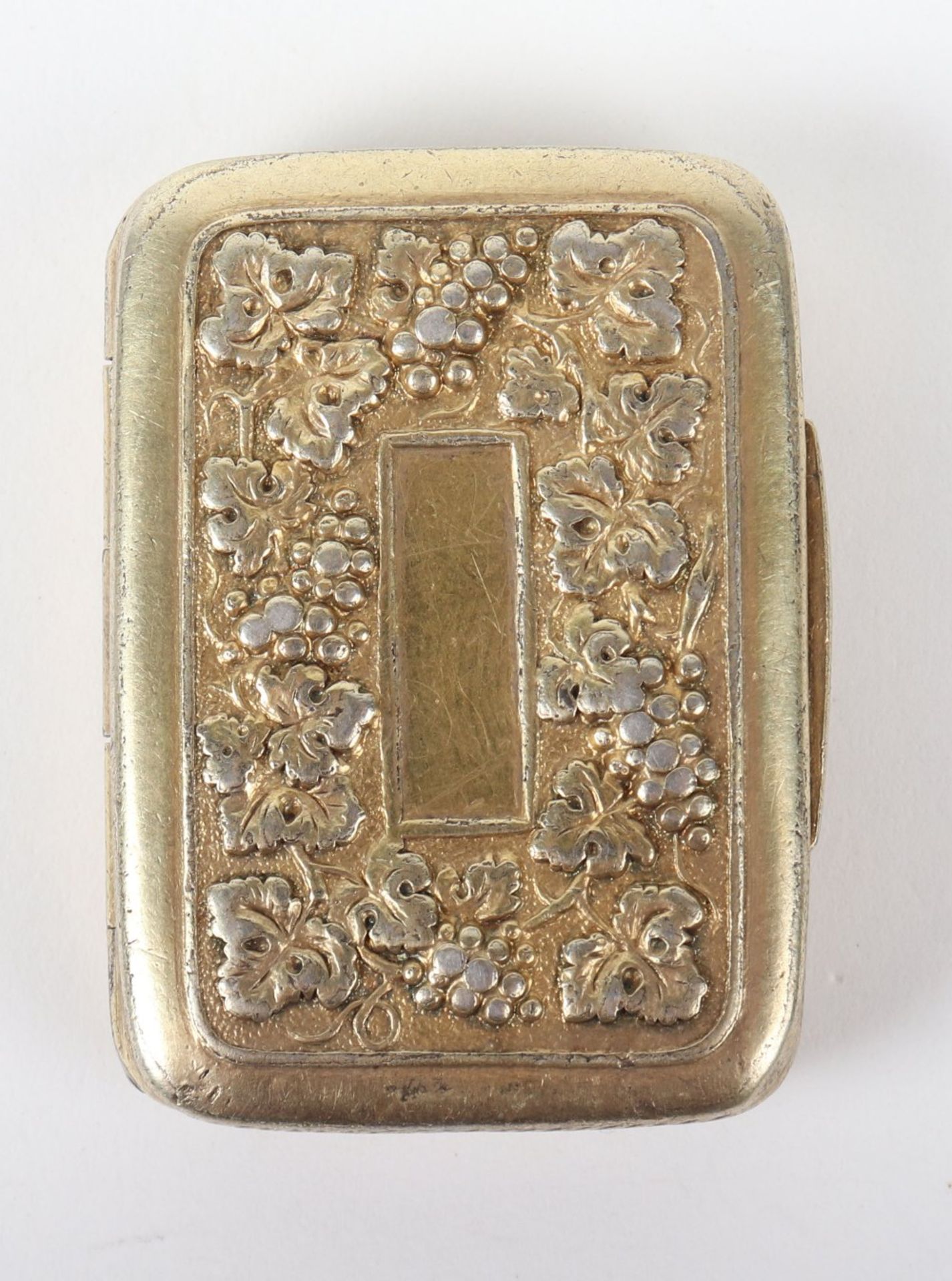 A Regency period silver gilt vinaigrette, Samuel Pemberton, Birmingham 1816 - Image 4 of 6