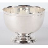 A George II silver sugar pedestal bowl, London 1748