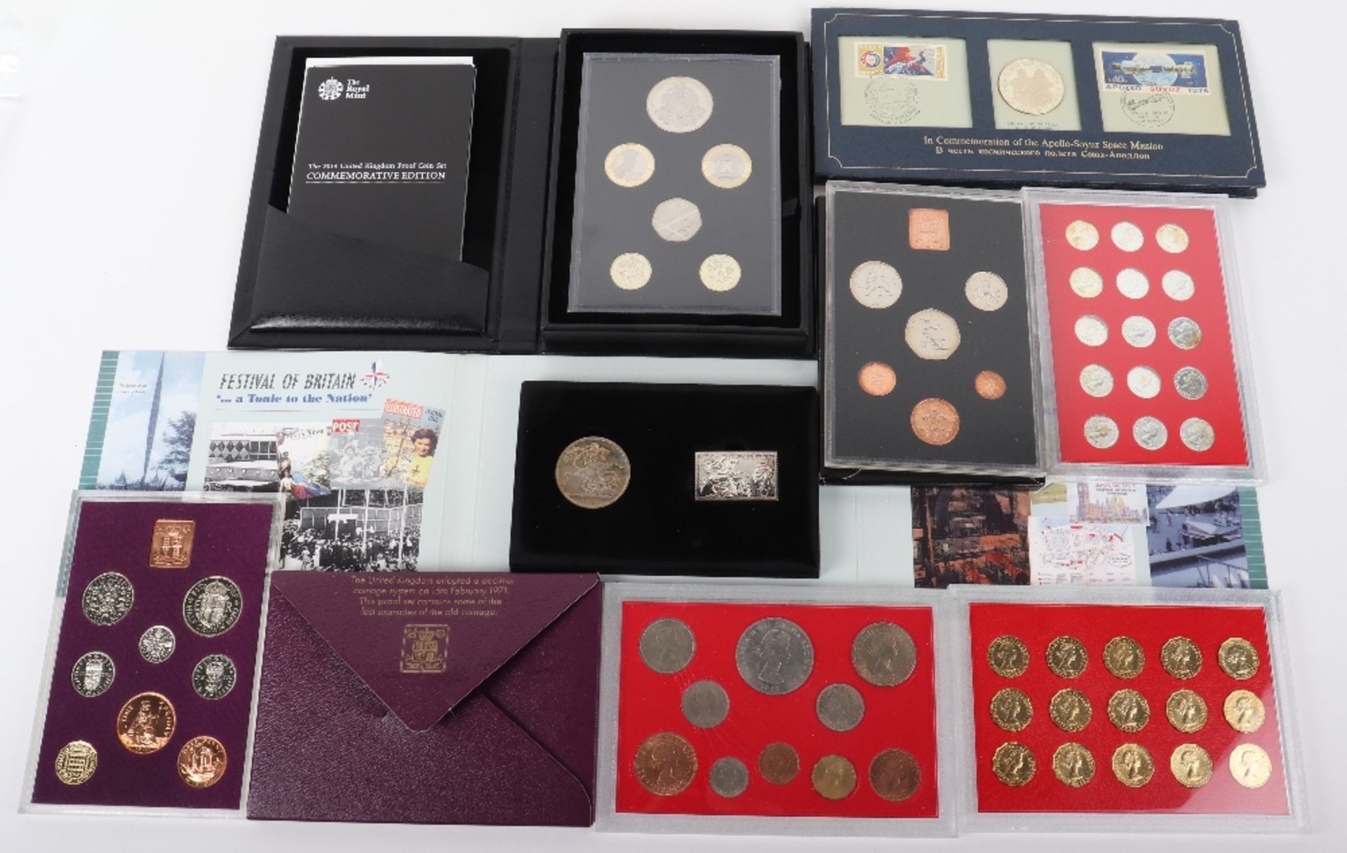 UK 2014 Proof Coin Set Commemorative Edition