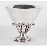 A Georg Jensen silver compote