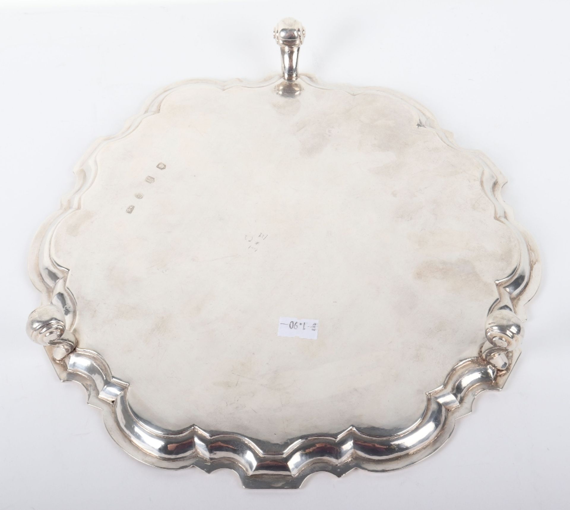 A George III silver salver, London 1774 - Image 3 of 6