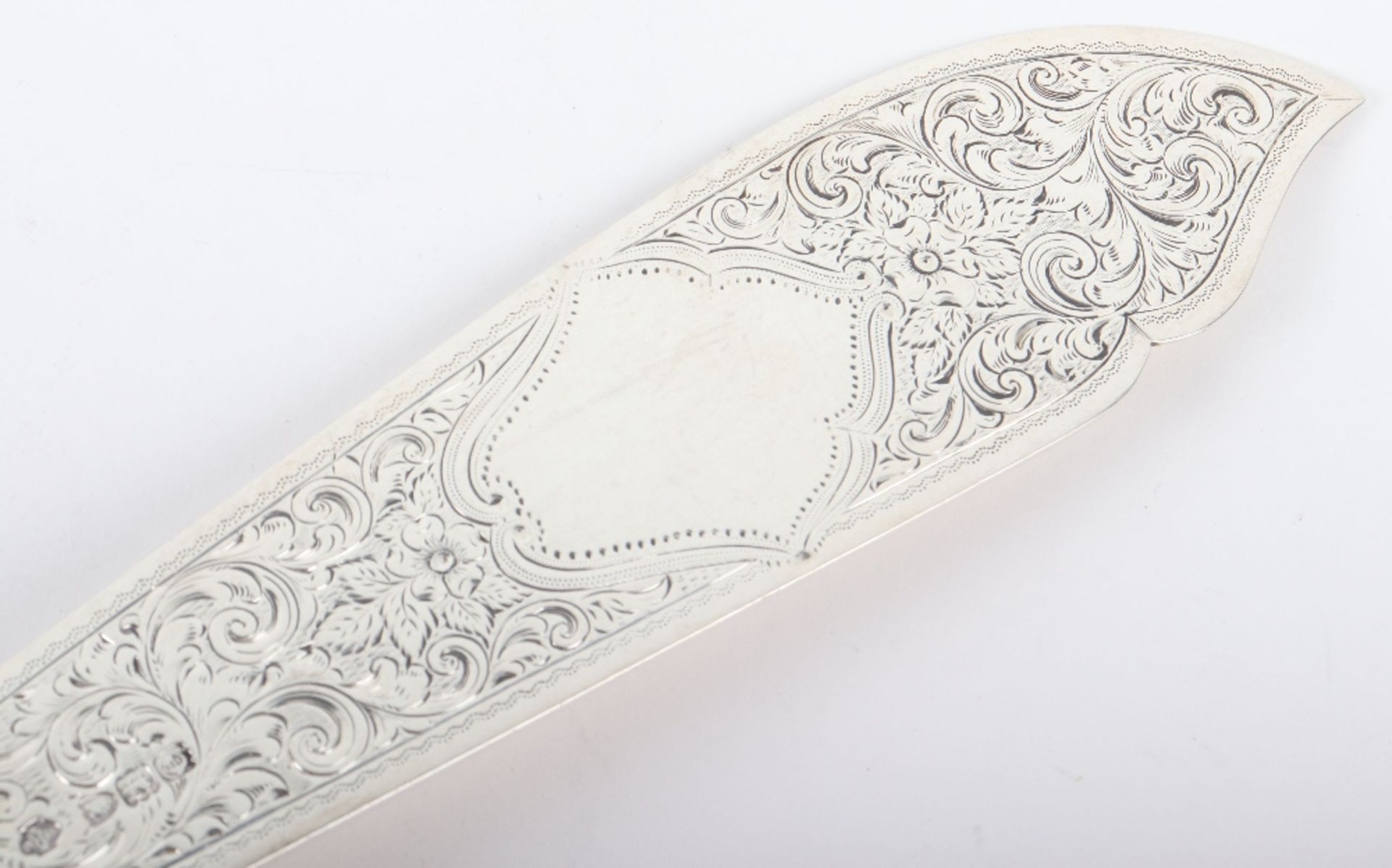 A pair of silver and carved ivory fish servers, William Hutton & Sons, London 1900 - Image 6 of 7