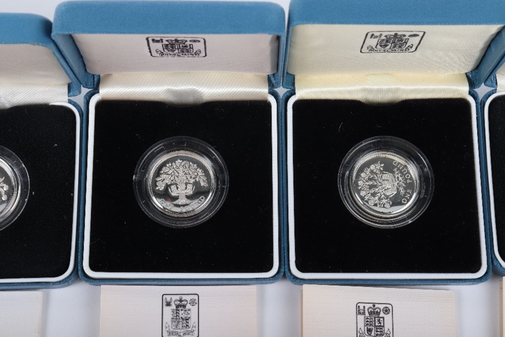 UK Silver Proof £1 (one pound) coins - Bild 3 aus 3