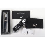 A Mont Blanc Meisterstuck fountain pen