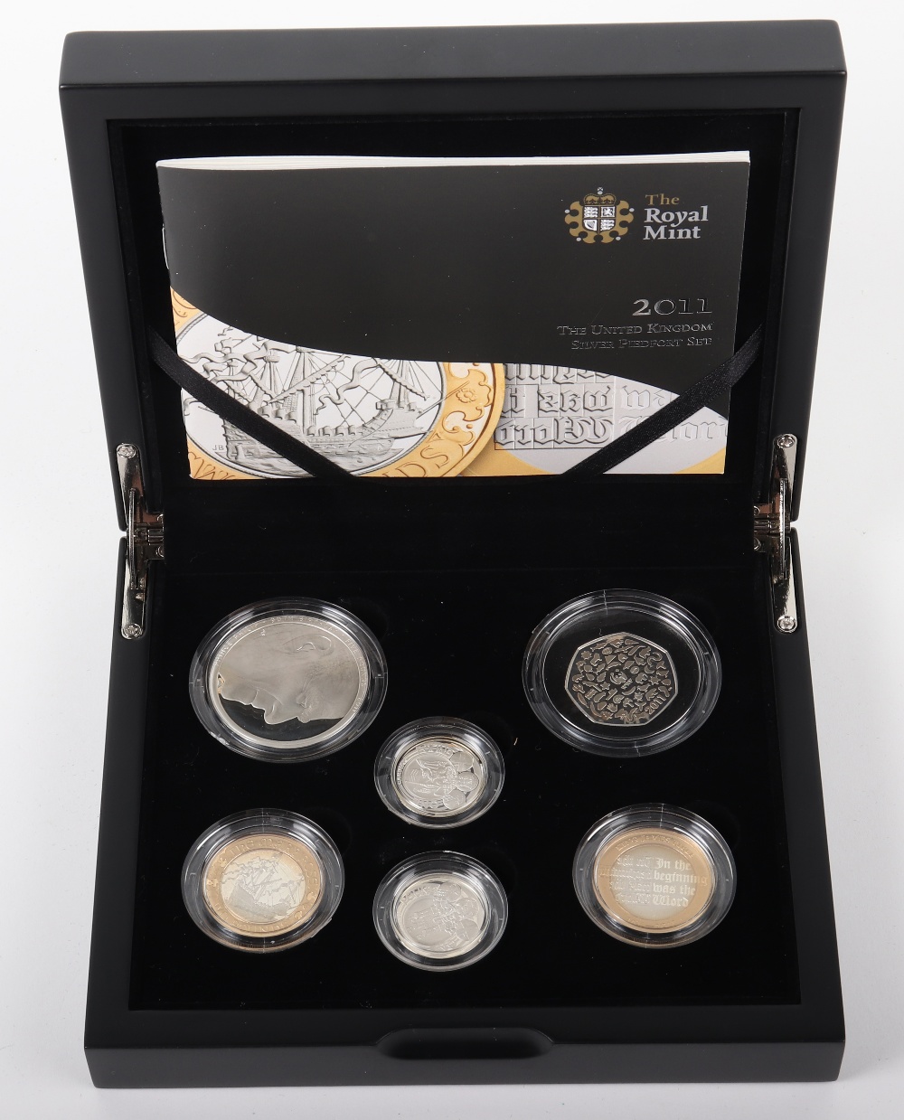 Royal Mint 2011 Silver Piedfort Set