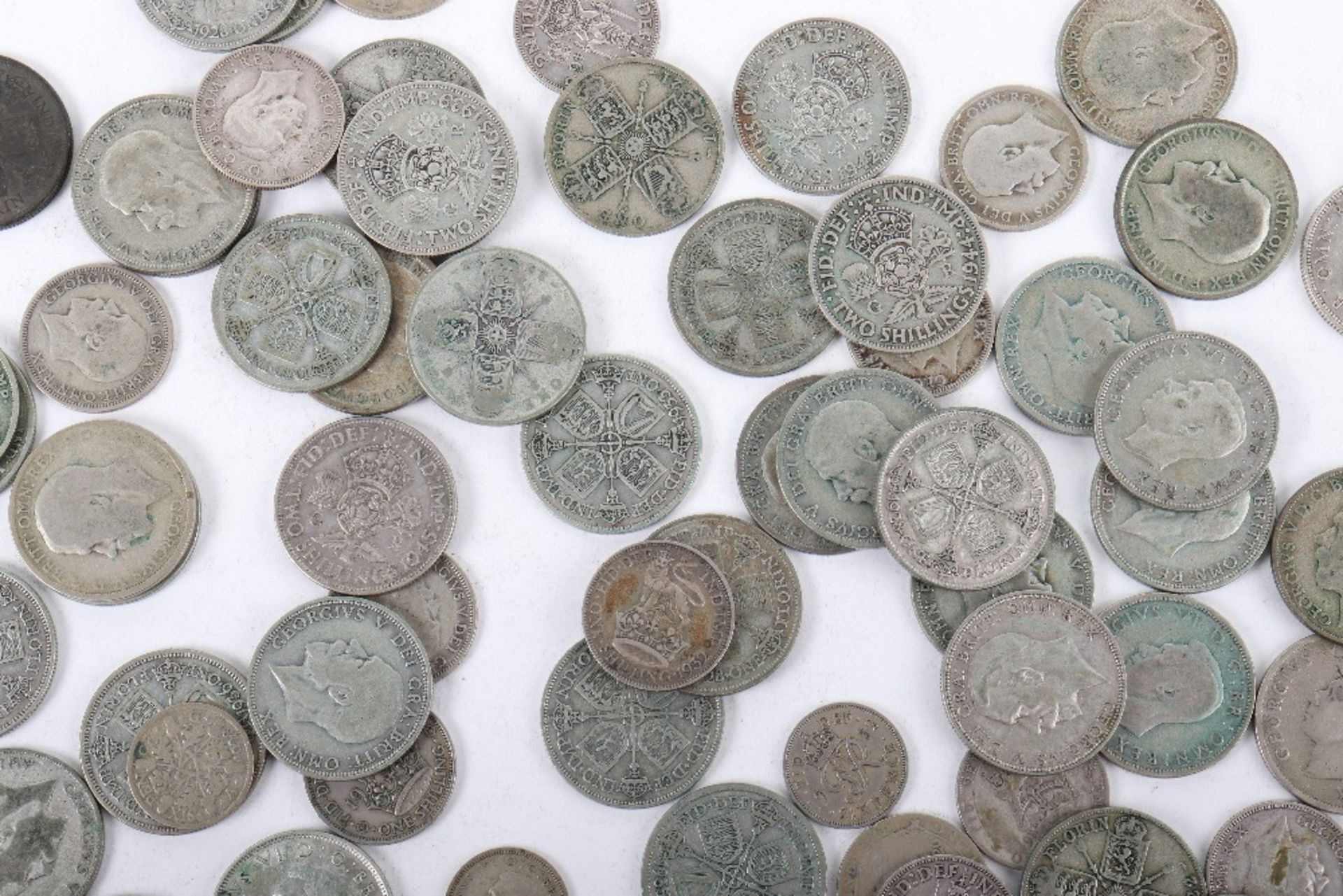 A quantity of pre 1947 coinage - Bild 3 aus 3