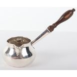 A George II silver brandy saucepan, London 1727