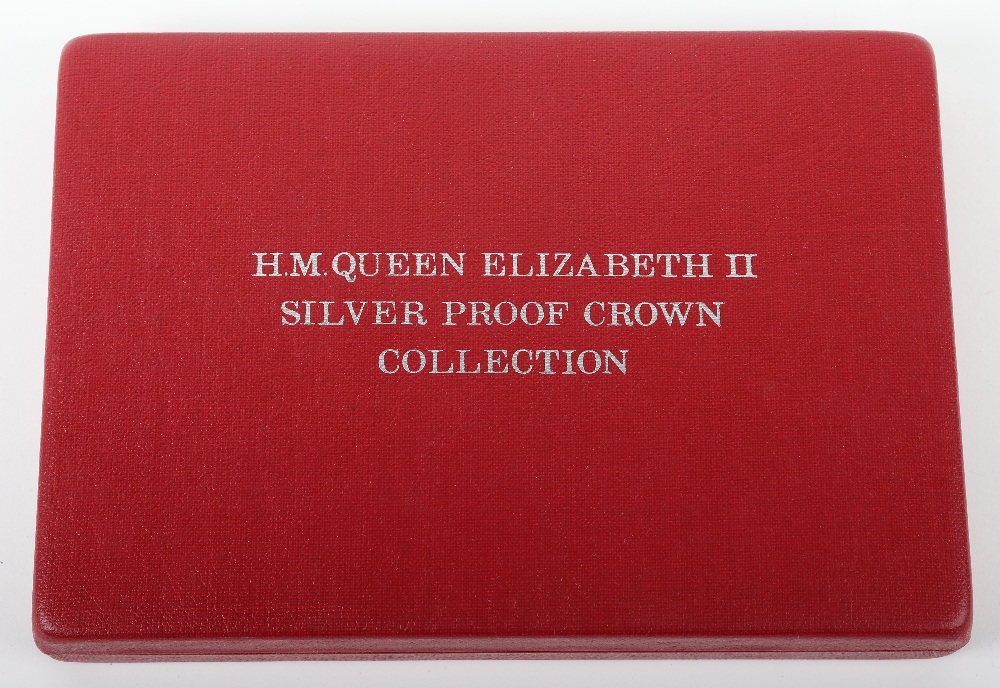 Royal Mint ‘The Queen Elizabeth II Collection 1972-1981’ four Silver Proof Crowns - Image 4 of 4