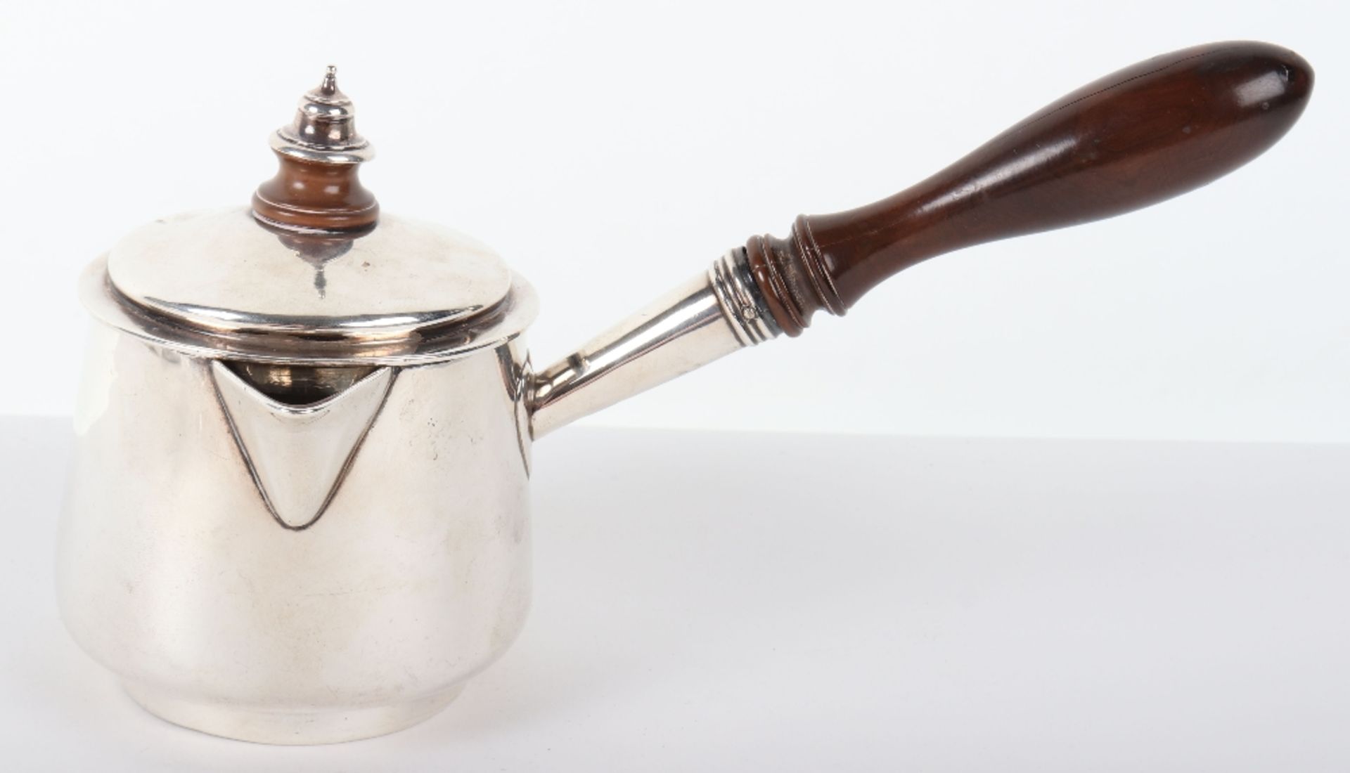 A William IV brandy pourer and cover, Barnard Brothers, London 1837