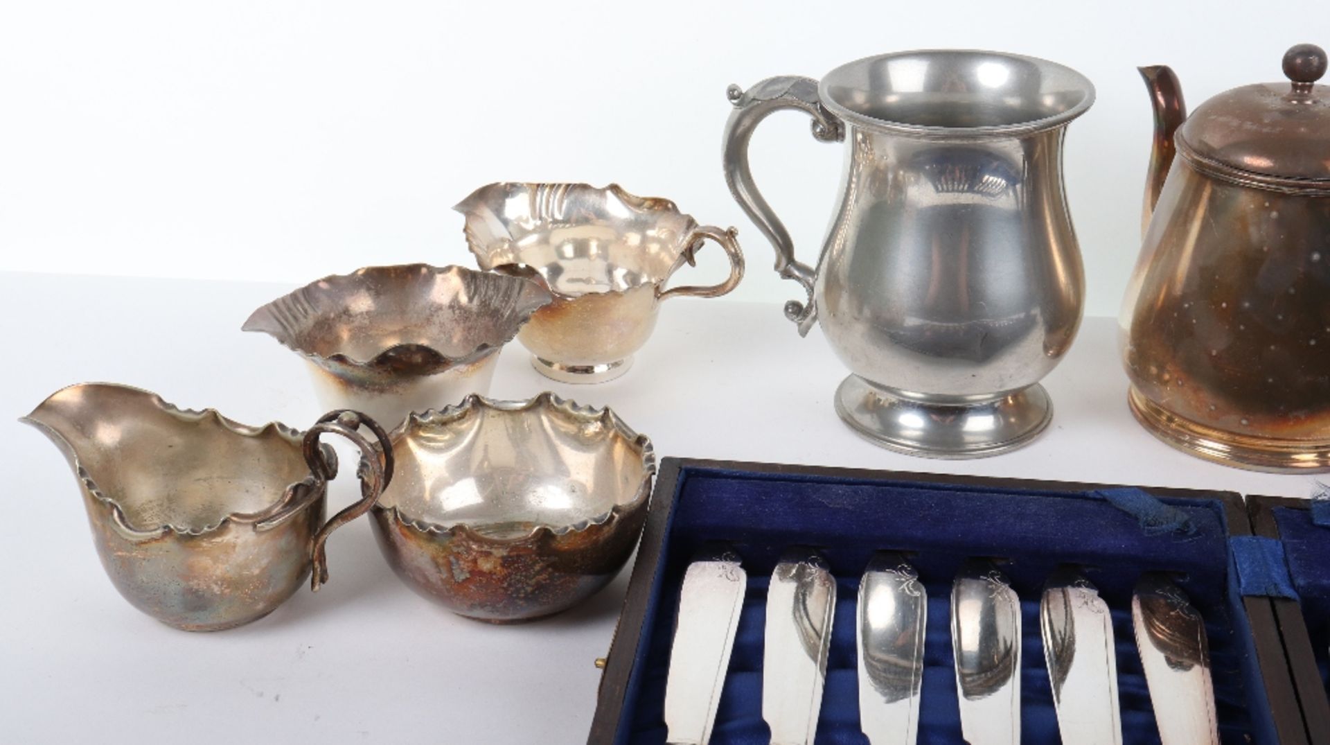 A mix of silver plated items - Image 6 of 6