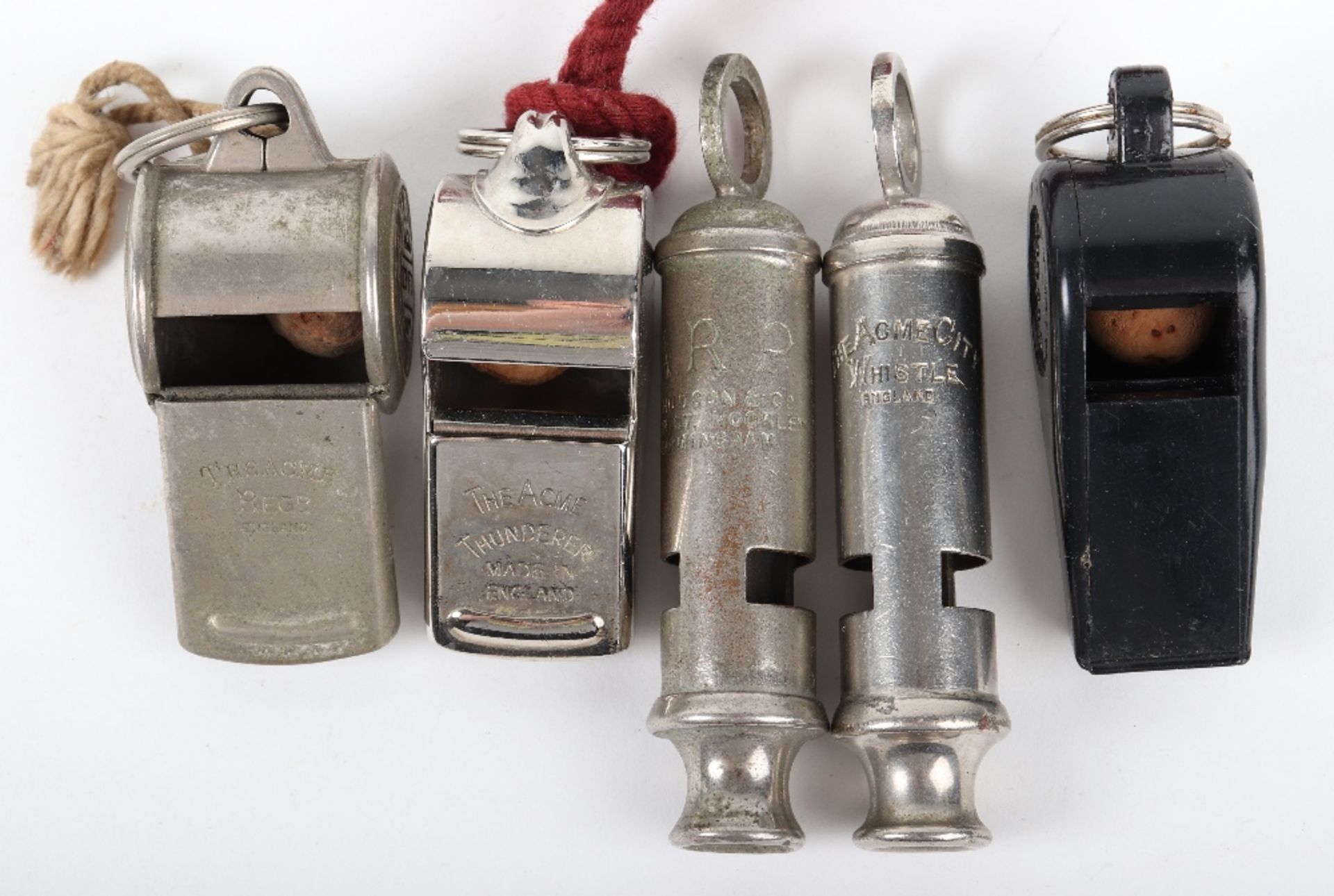 5x British Military & Civilian Whistles - Bild 2 aus 4