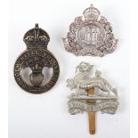 Volunteer Battalion Suffolk Regiment Cap Badge