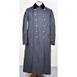 WW2 German Luftwaffe Flak Officers Private Purchase Greatcoat