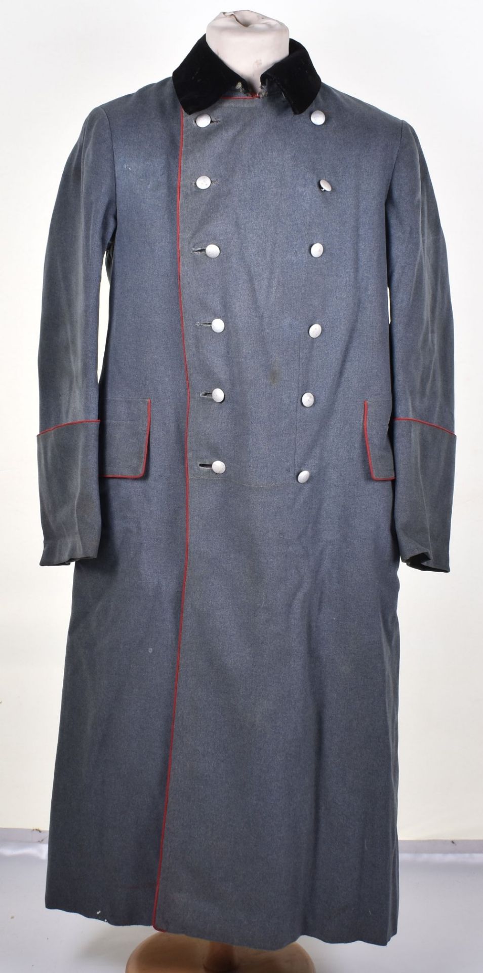WW2 German Luftwaffe Flak Officers Private Purchase Greatcoat