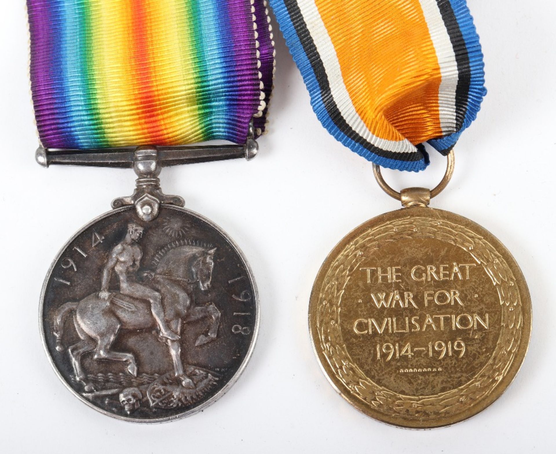 WW1 War and Victory Medal Pair Army Ordnance Corps - Bild 2 aus 3