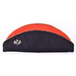 WW2 Period South Notts Hussars Officers Torin Cap