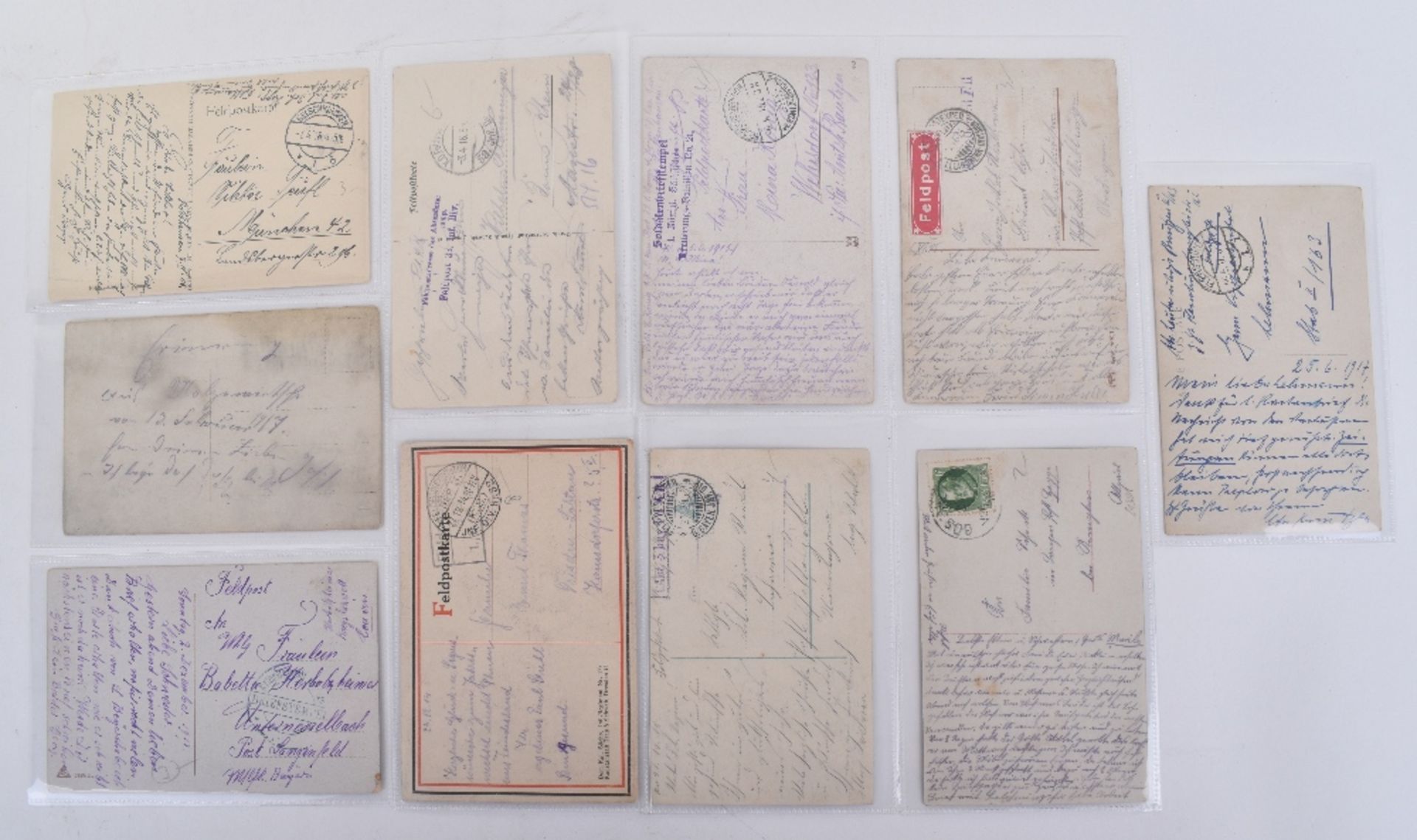 10x WW1 German Postcard Pictures - Bild 6 aus 12