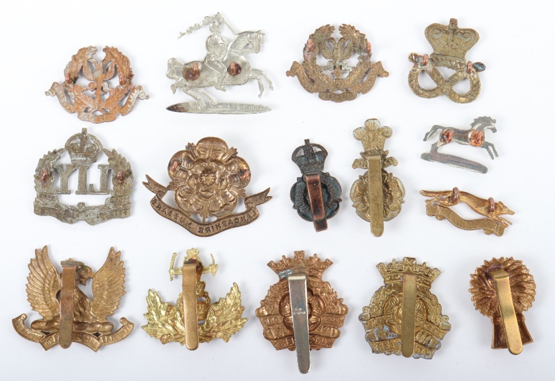 15x British Yeomanry & Imperial Yeomanry Cap Badges - Bild 2 aus 2