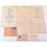 WW2 German Deutschereichspost Document and Citation Grouping