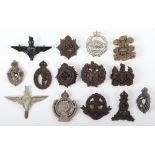 WW2 War Economy Plastic Cap Badges