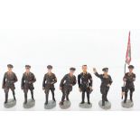 Third Reich Elastolin Figures