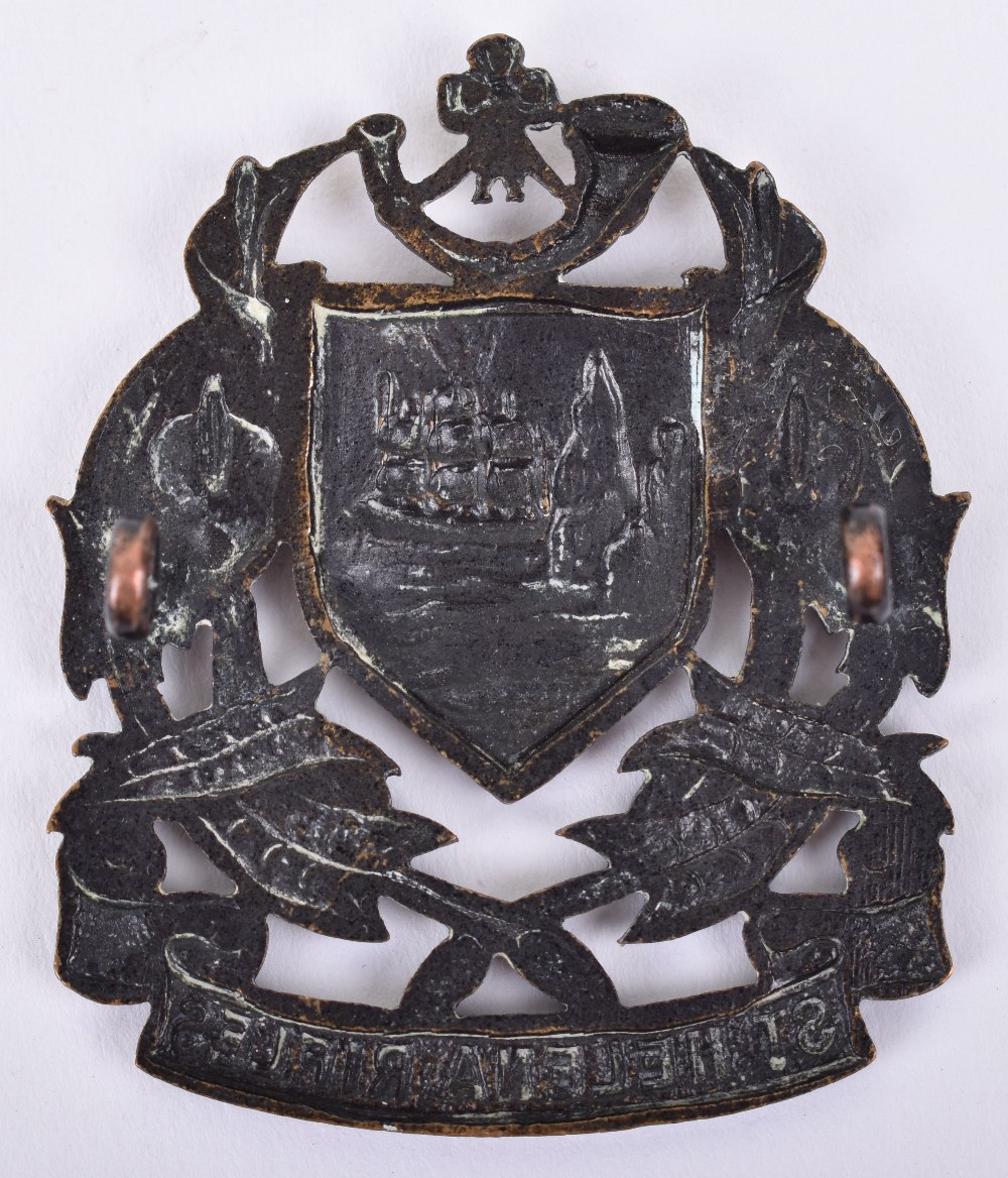 St Helena Rifles Cap Badge - Image 2 of 2