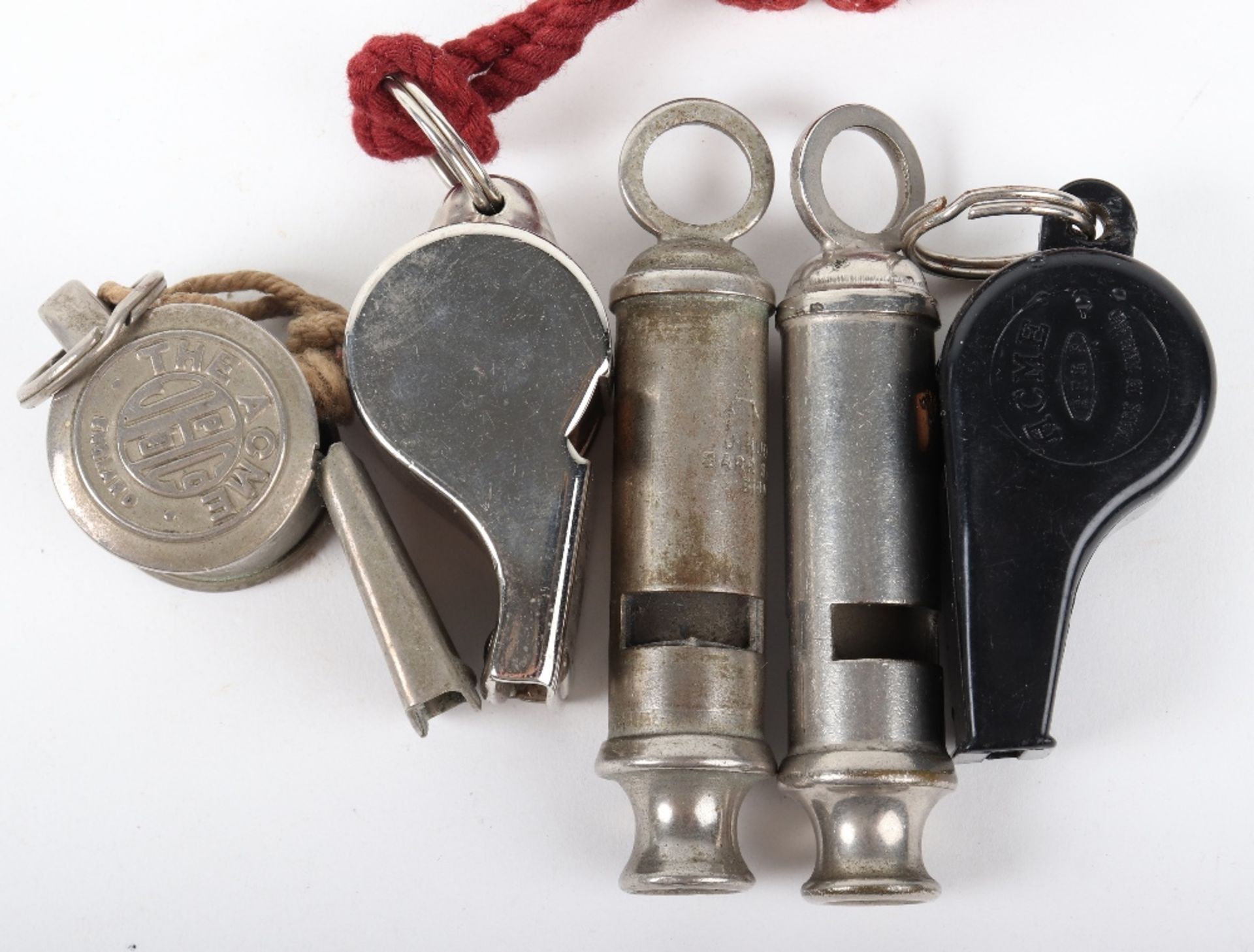 5x British Military & Civilian Whistles - Bild 4 aus 4