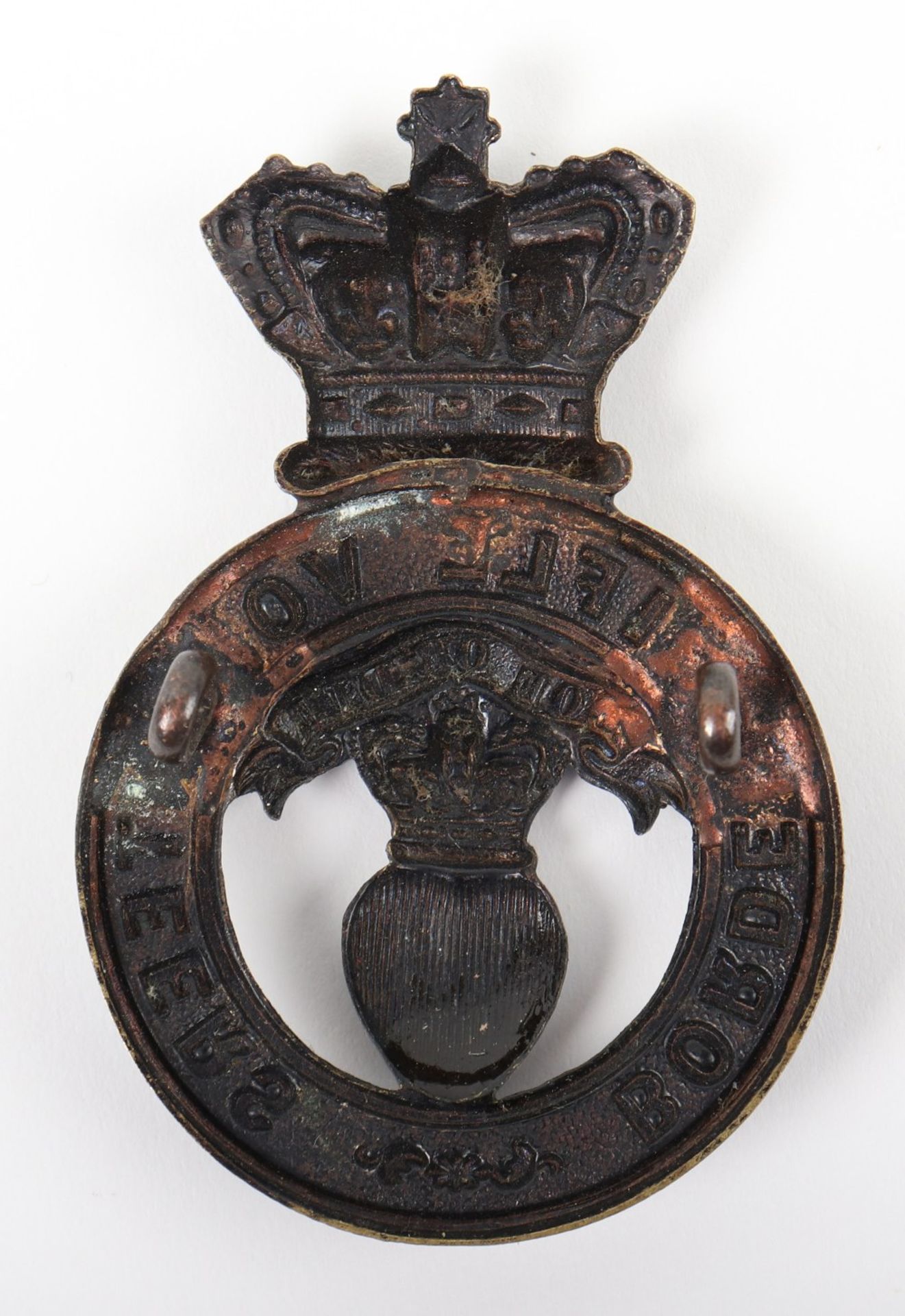 Victorian Border Rifle Volunteers Headdress Badge - Bild 2 aus 2