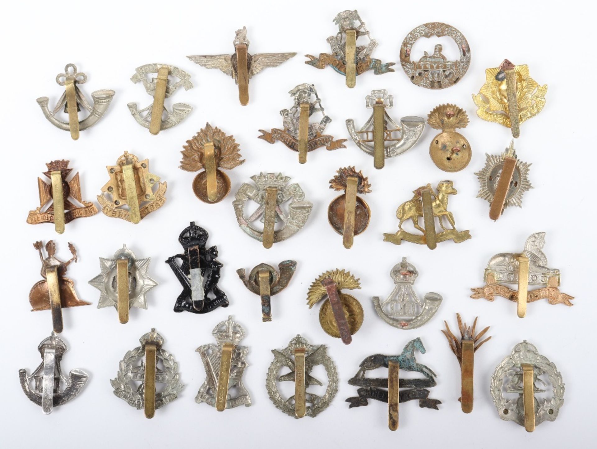 30x British Infantry Regimental Cap Badges - Bild 2 aus 2