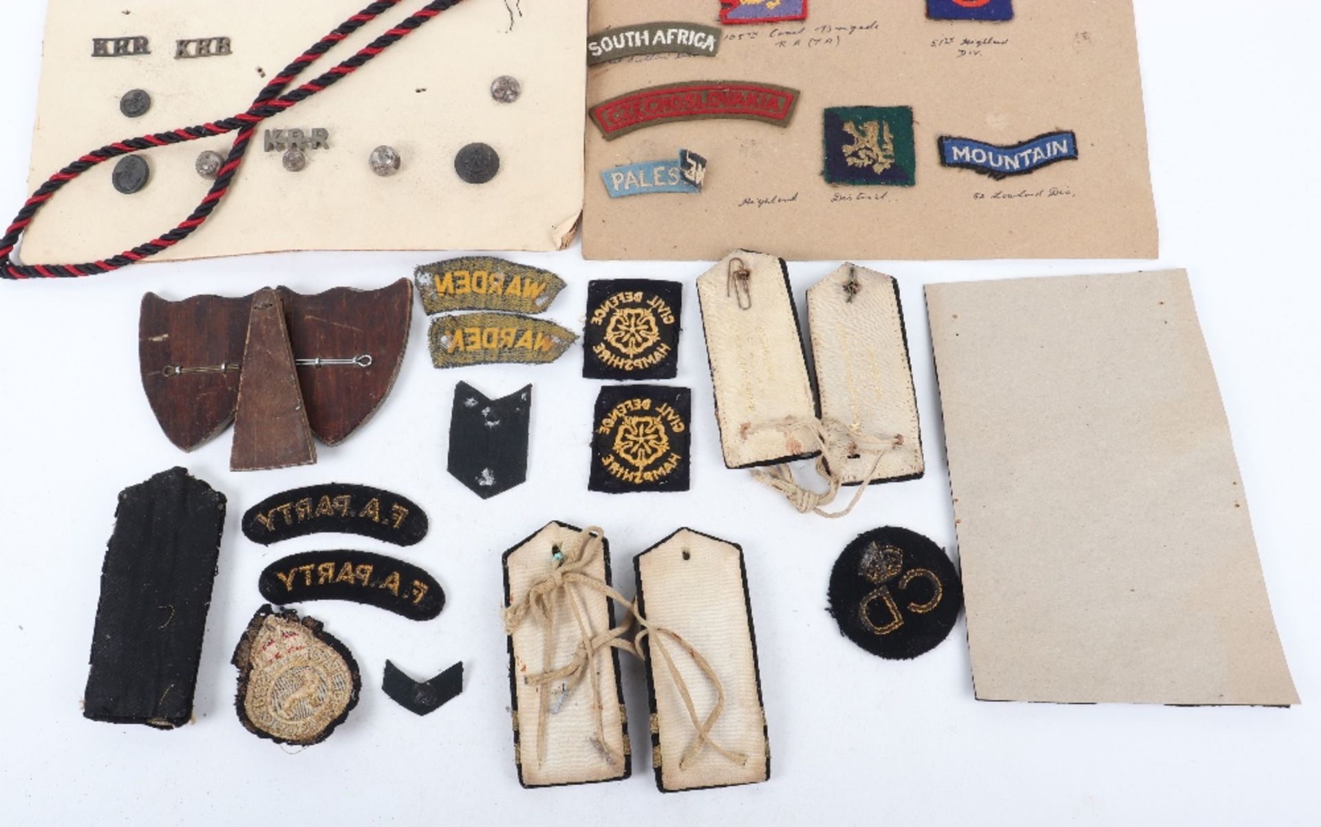 Selection of British Cloth Insignia - Bild 2 aus 2