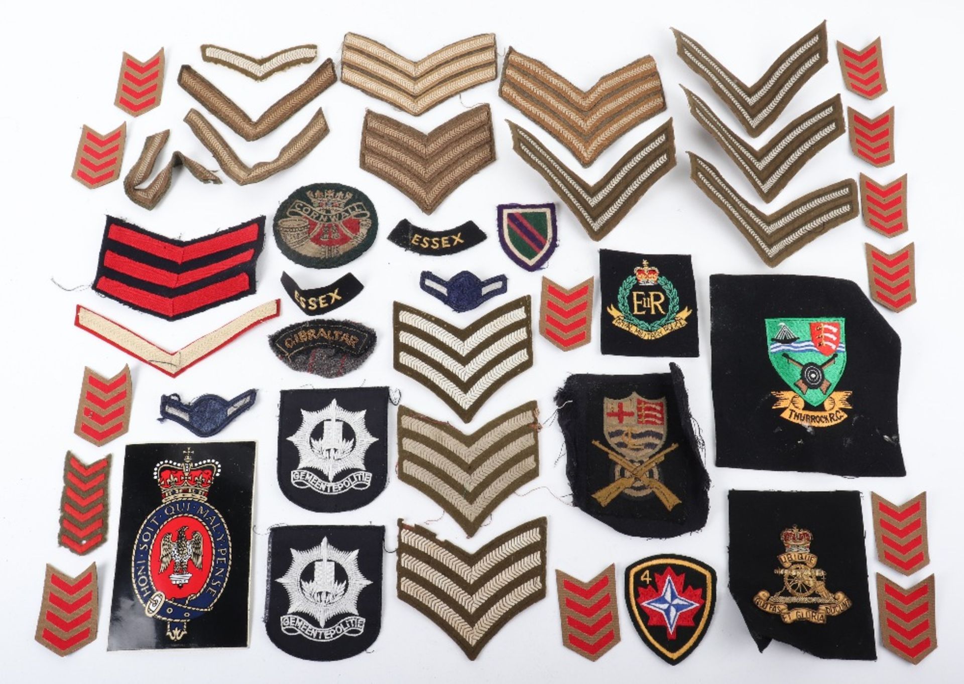 Quantity of Mostly British Cloth Insignia - Bild 3 aus 4