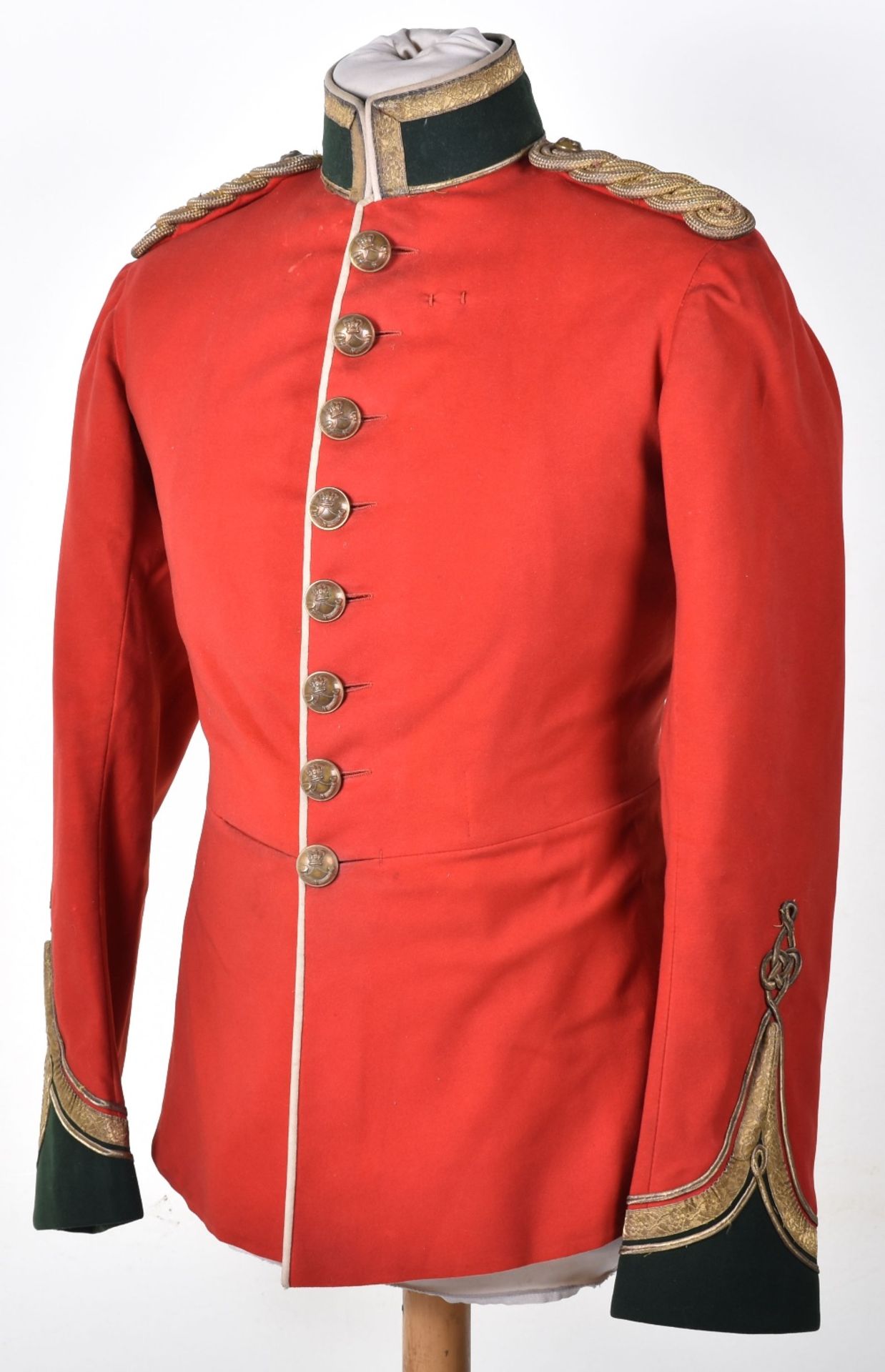 Victorian Durham Light Infantry Officers Full Dress Tunic - Bild 4 aus 10