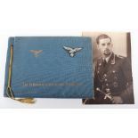 Third Reich Luftwaffe Photograph Album & Insignia