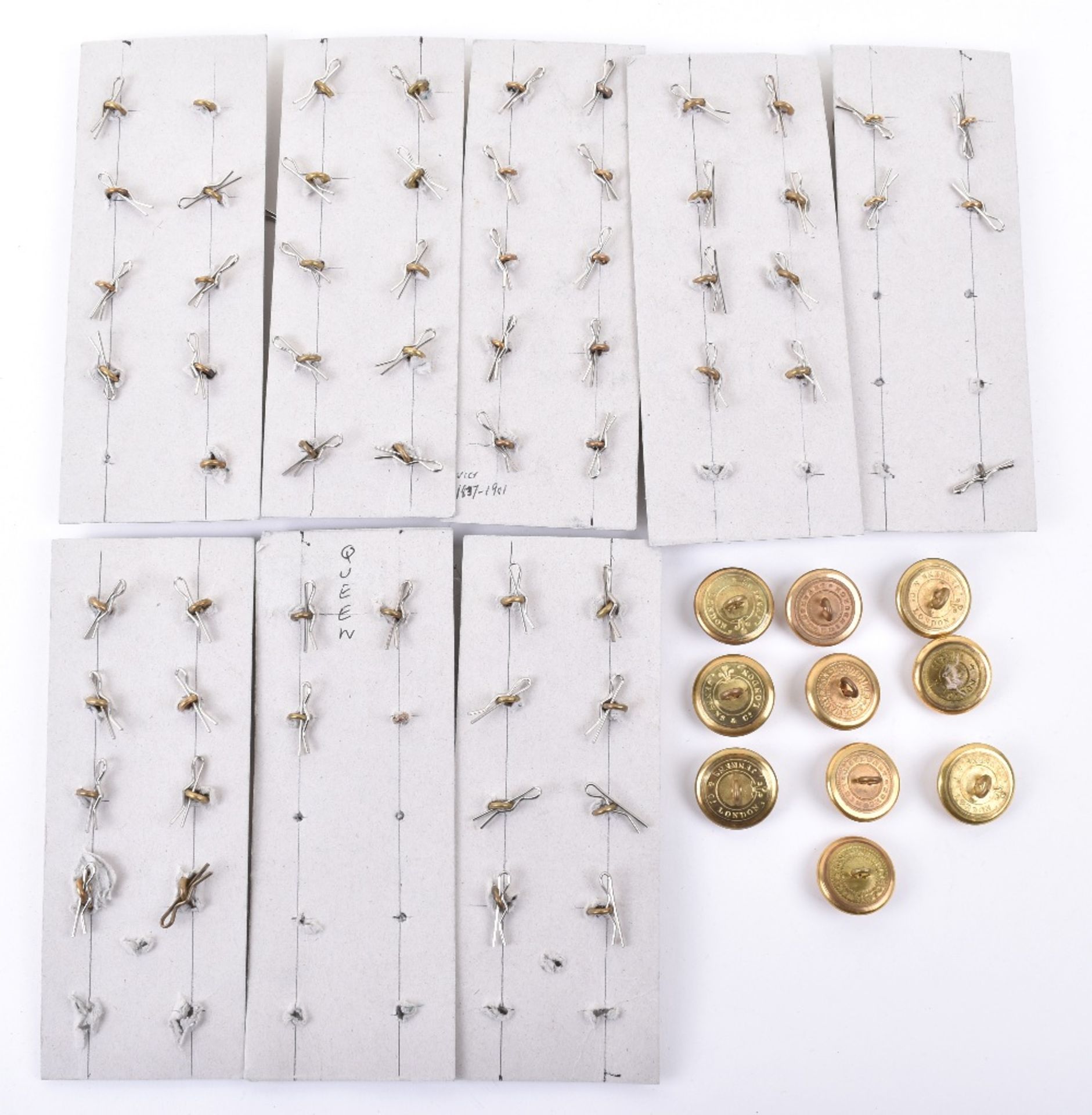 Approximately 72 Gilt Dress Royal Company of Archers Tunic Buttons - Image 2 of 2