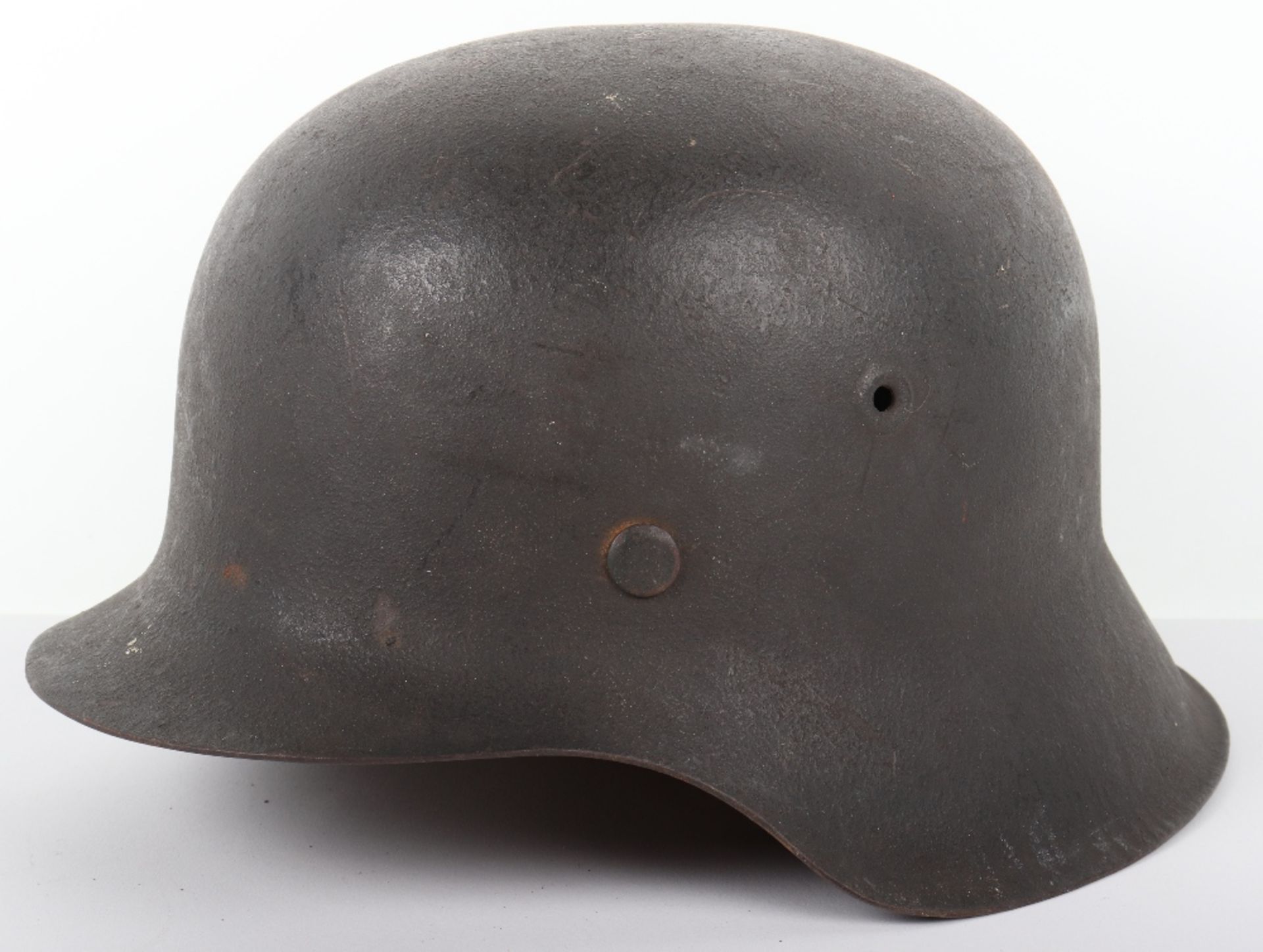 German Waffen-SS M-42 Steel Combat Helmet - Bild 7 aus 7