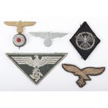 Third Reich Insignia Grouping